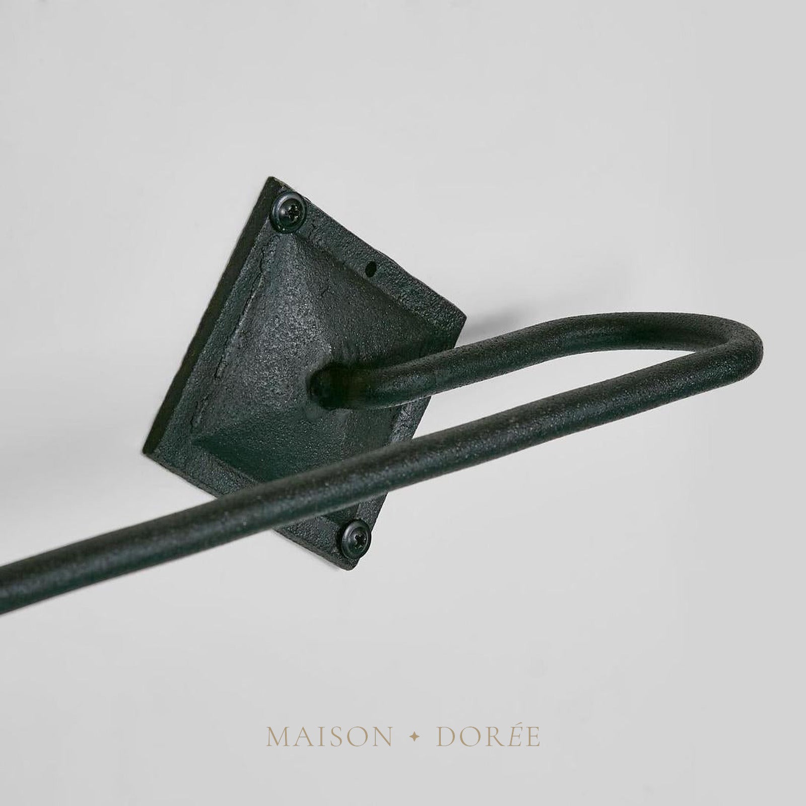 Towel Holder Long Black - view 3