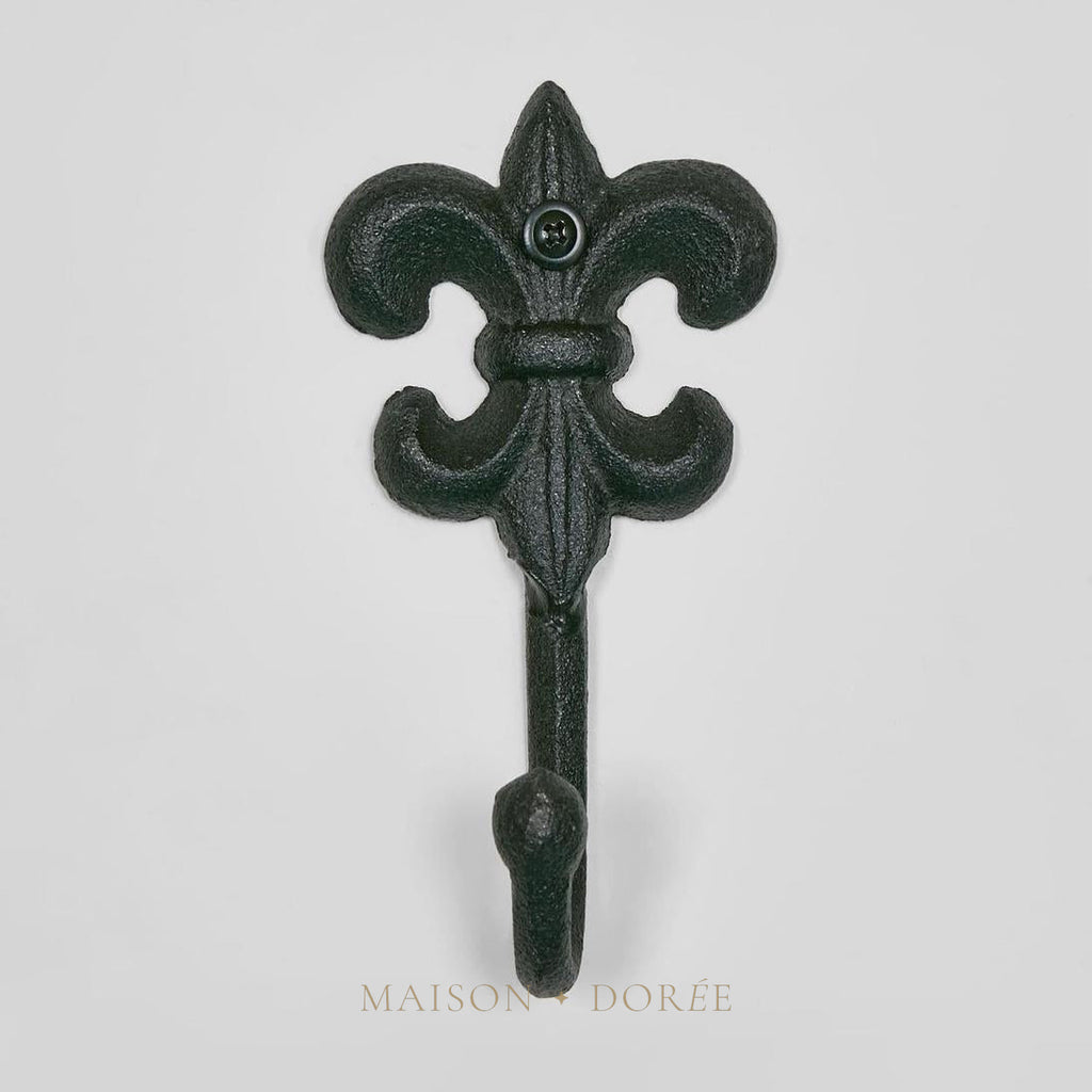 Fleur Wall Hook Black - view 2