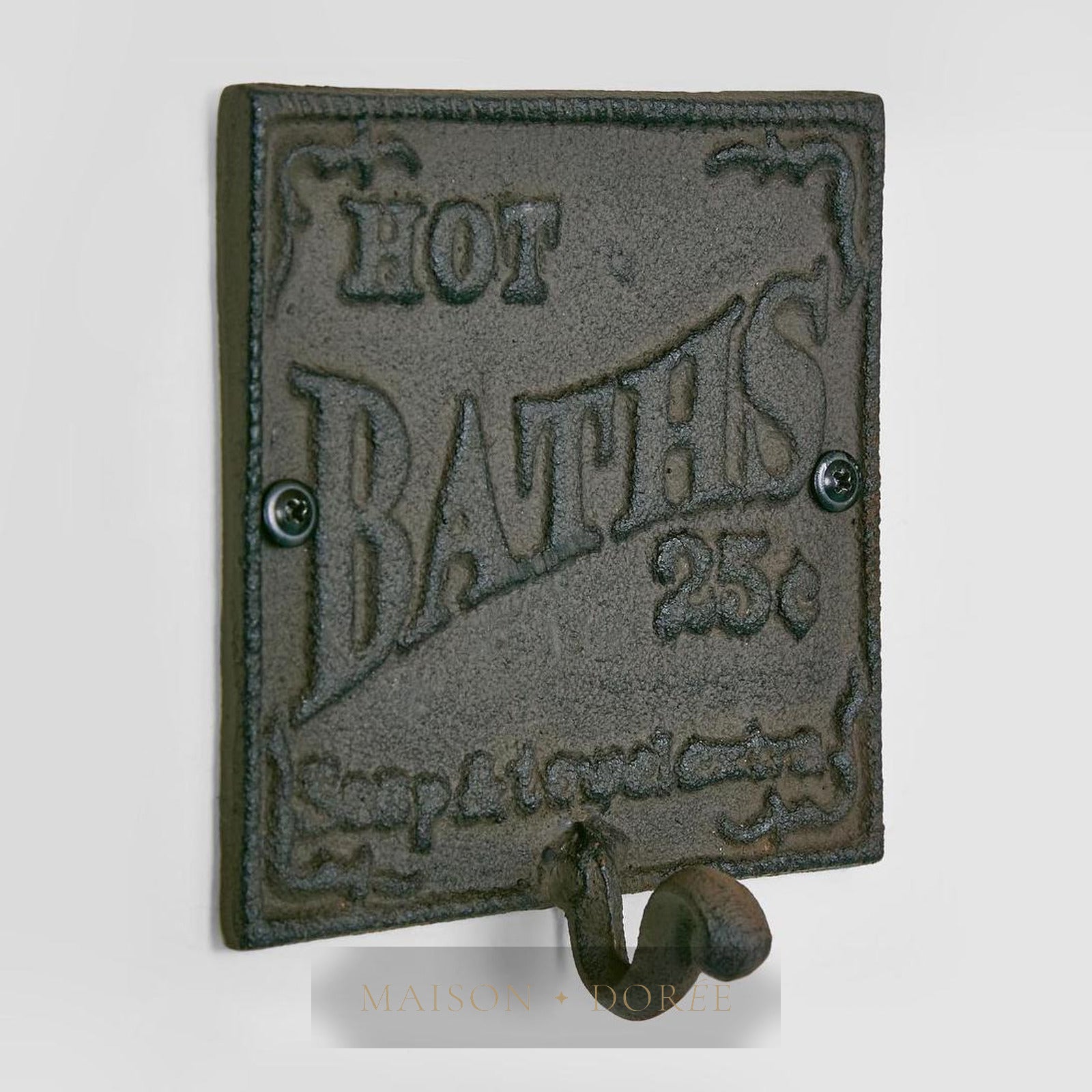 Hot Bath Plaque Brown - view 2