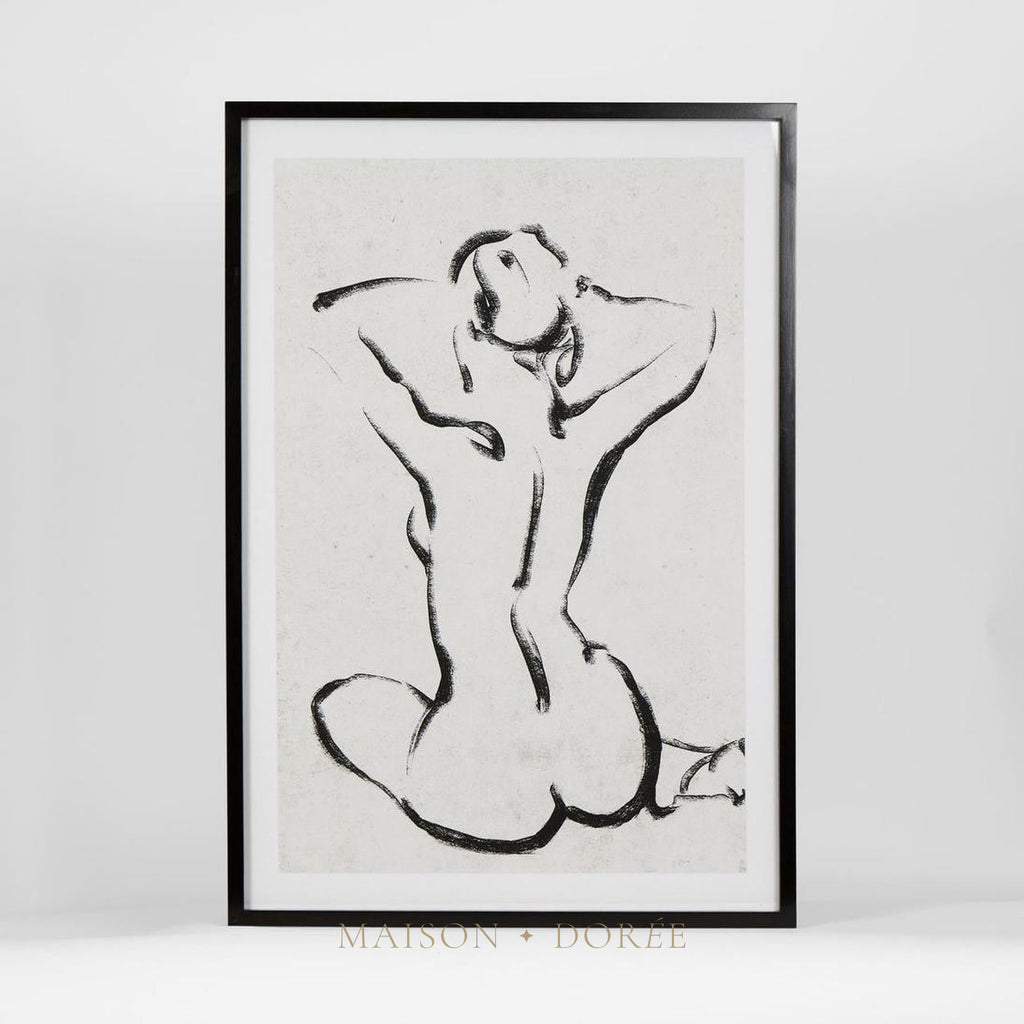 Female Silhouette Wall Art A