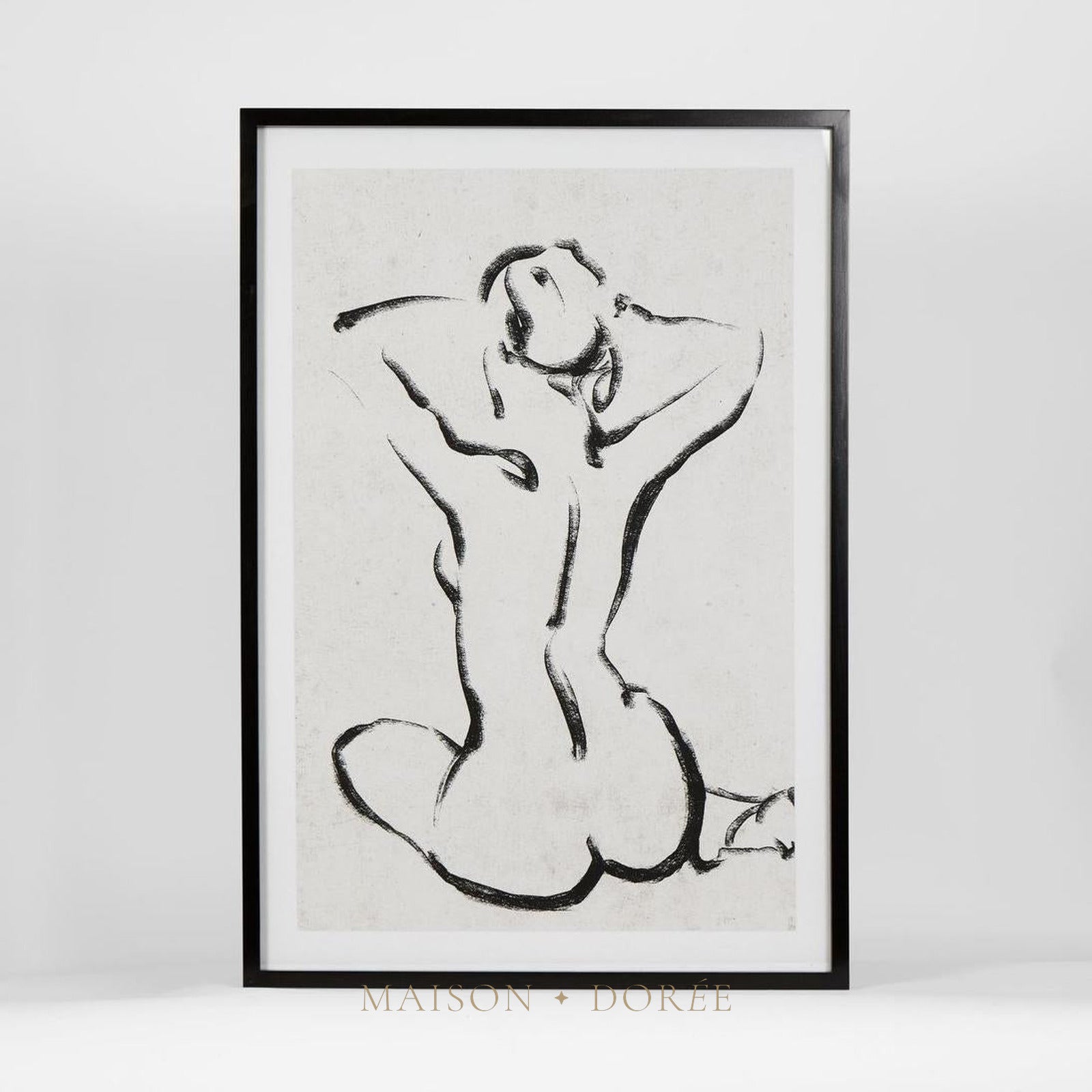Female Silhouette Wall Art A