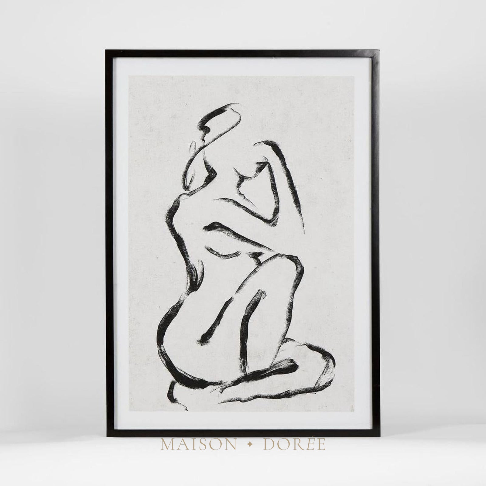 Female Silhouette Wall Art B