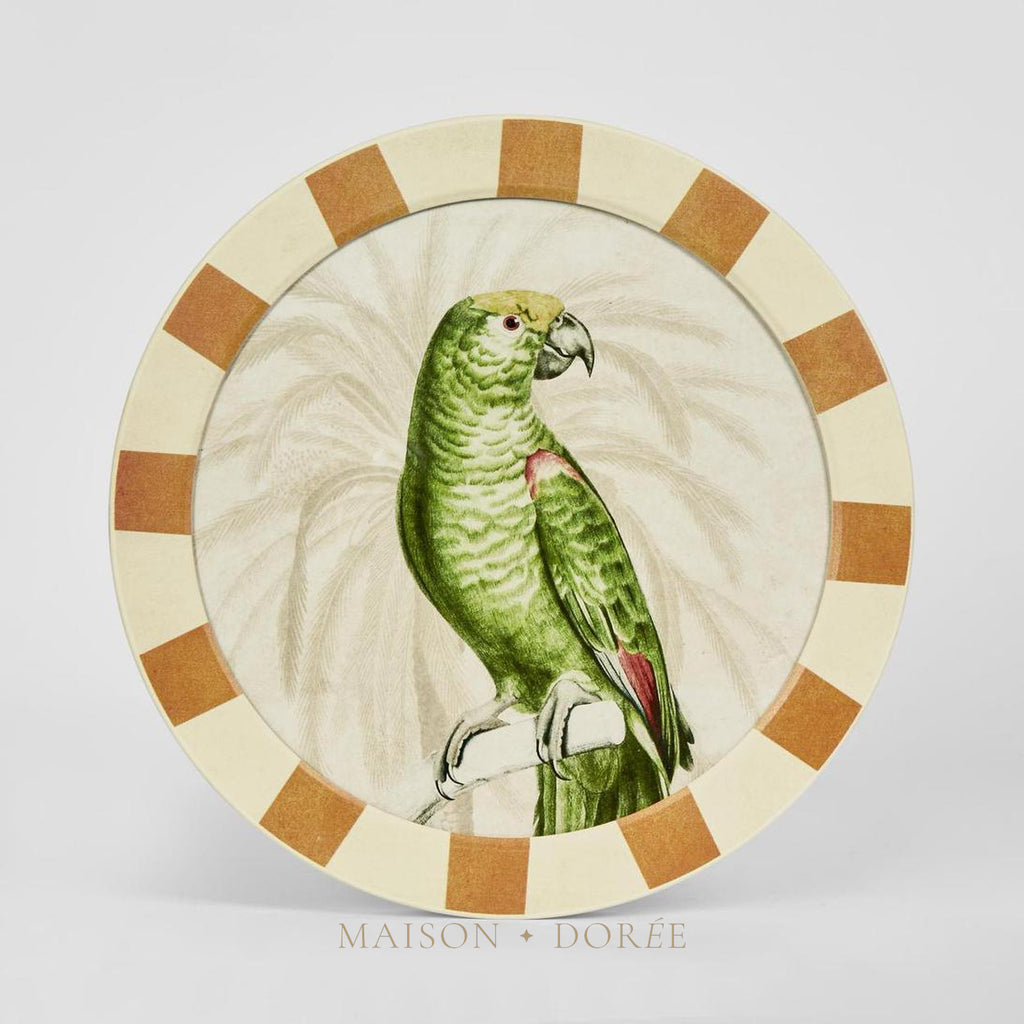 Parrots Round Wall Art Set of 4 - view 4