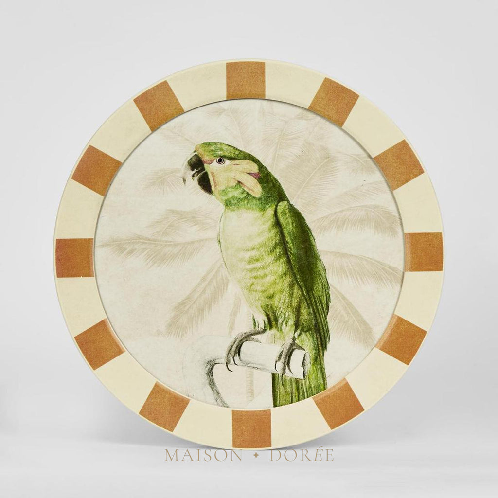 Parrots Round Wall Art Set of 4 - view 5