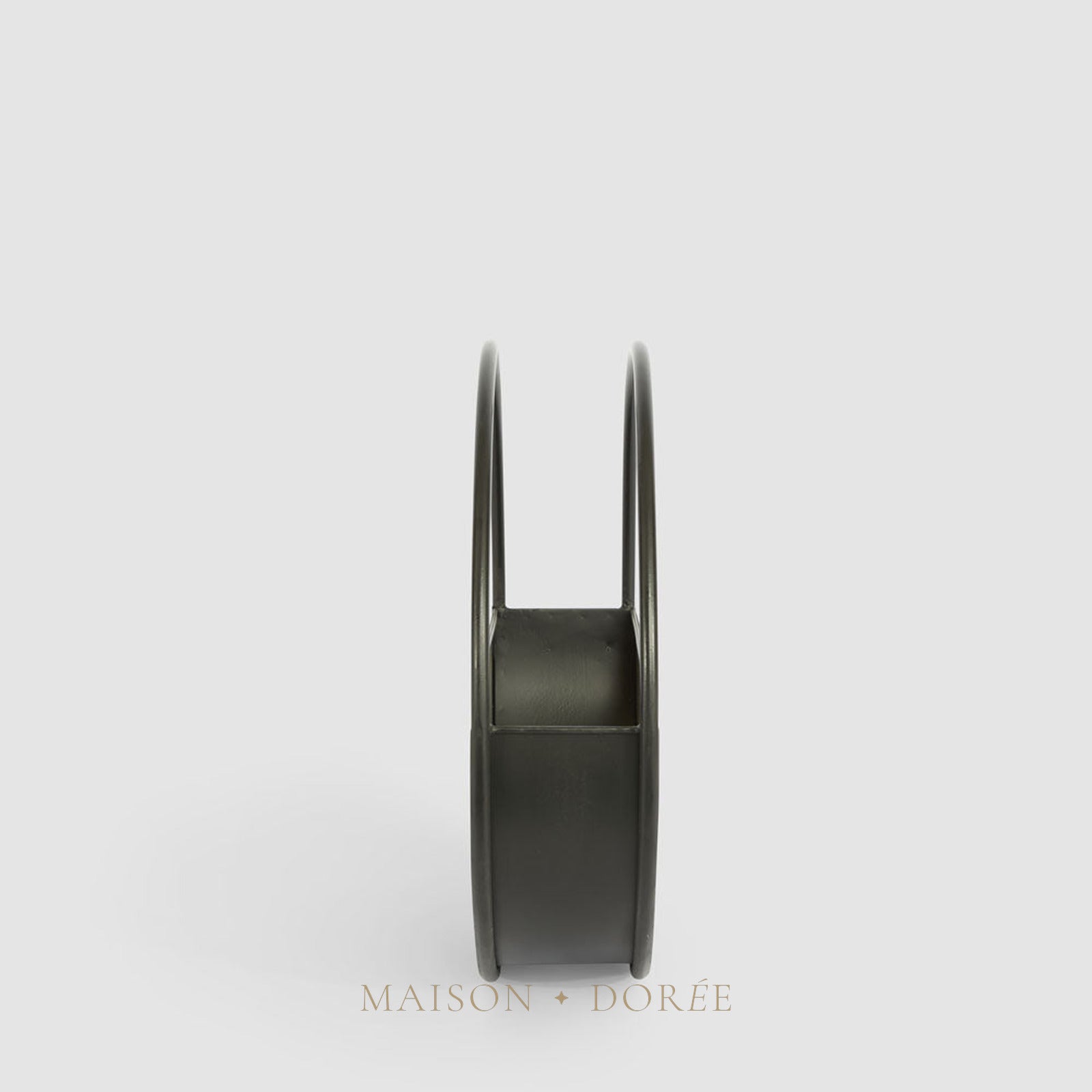 Opal Outdoor Wall Planter Small 40cm Black - view 3