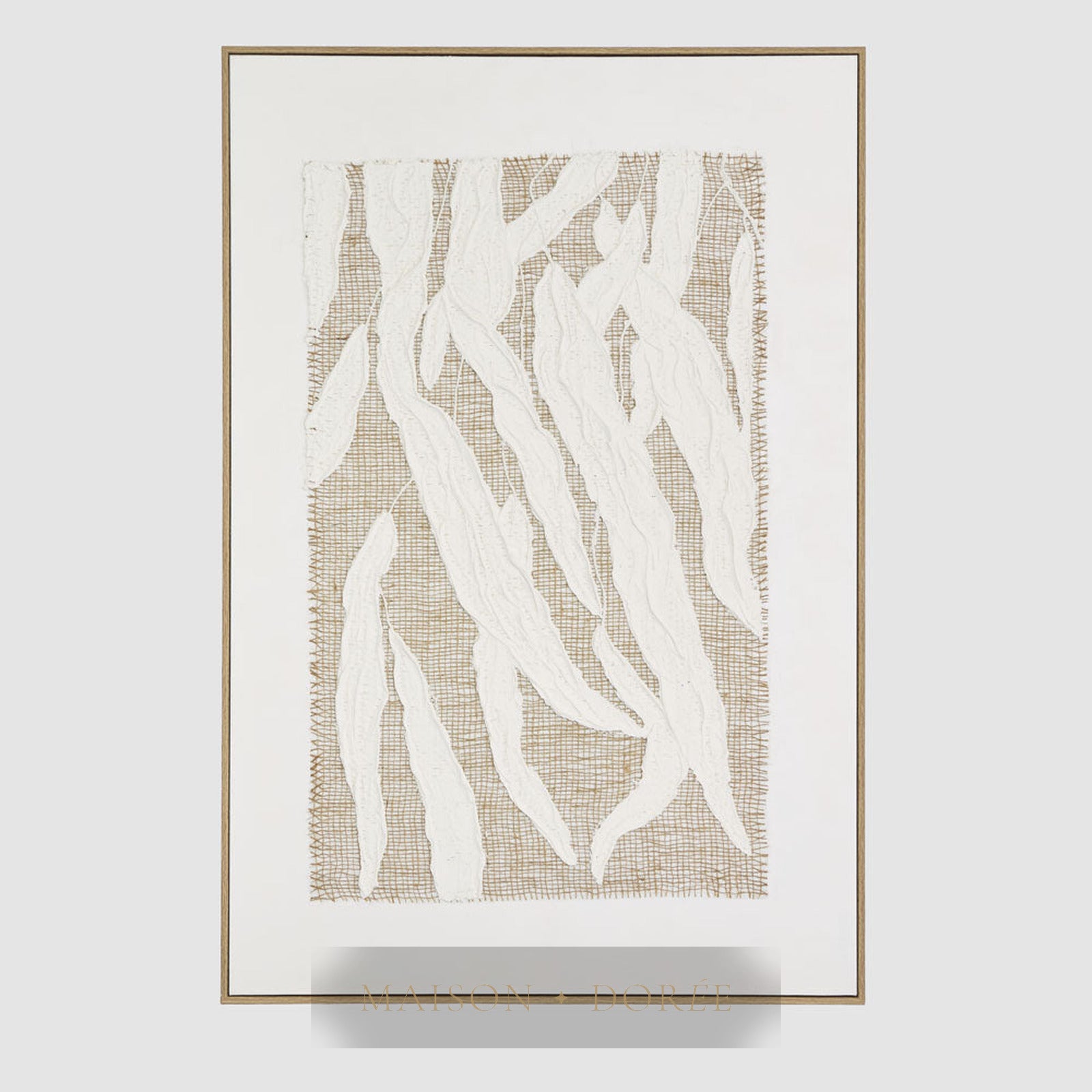 Linen Botanica B Wall Art 82.5 x 122.5cm