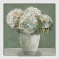 Golden Bloom Wall Art 52.5 x 52.5cm