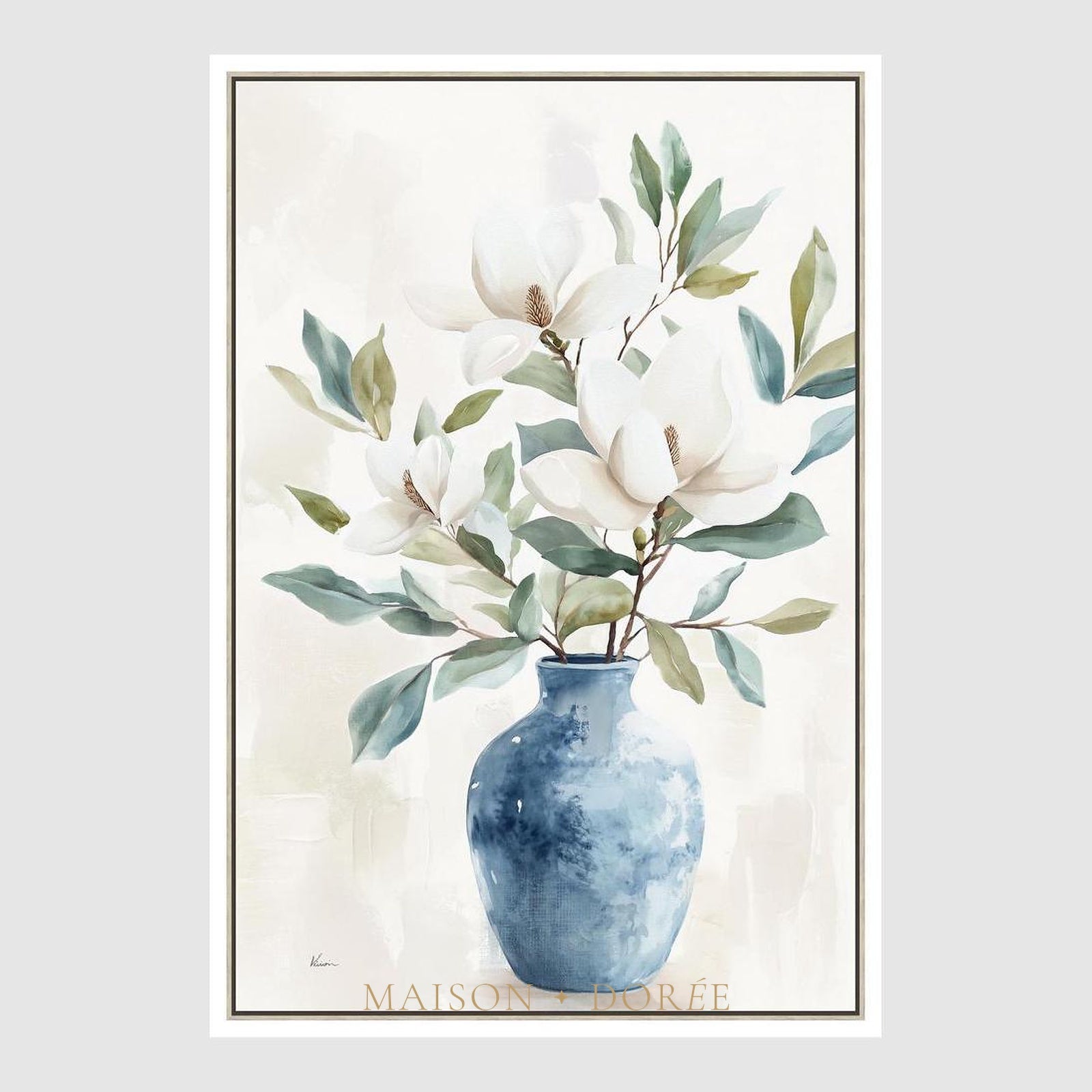 Magnolia Serenity A Wall Art 82.5 x 122.5cm