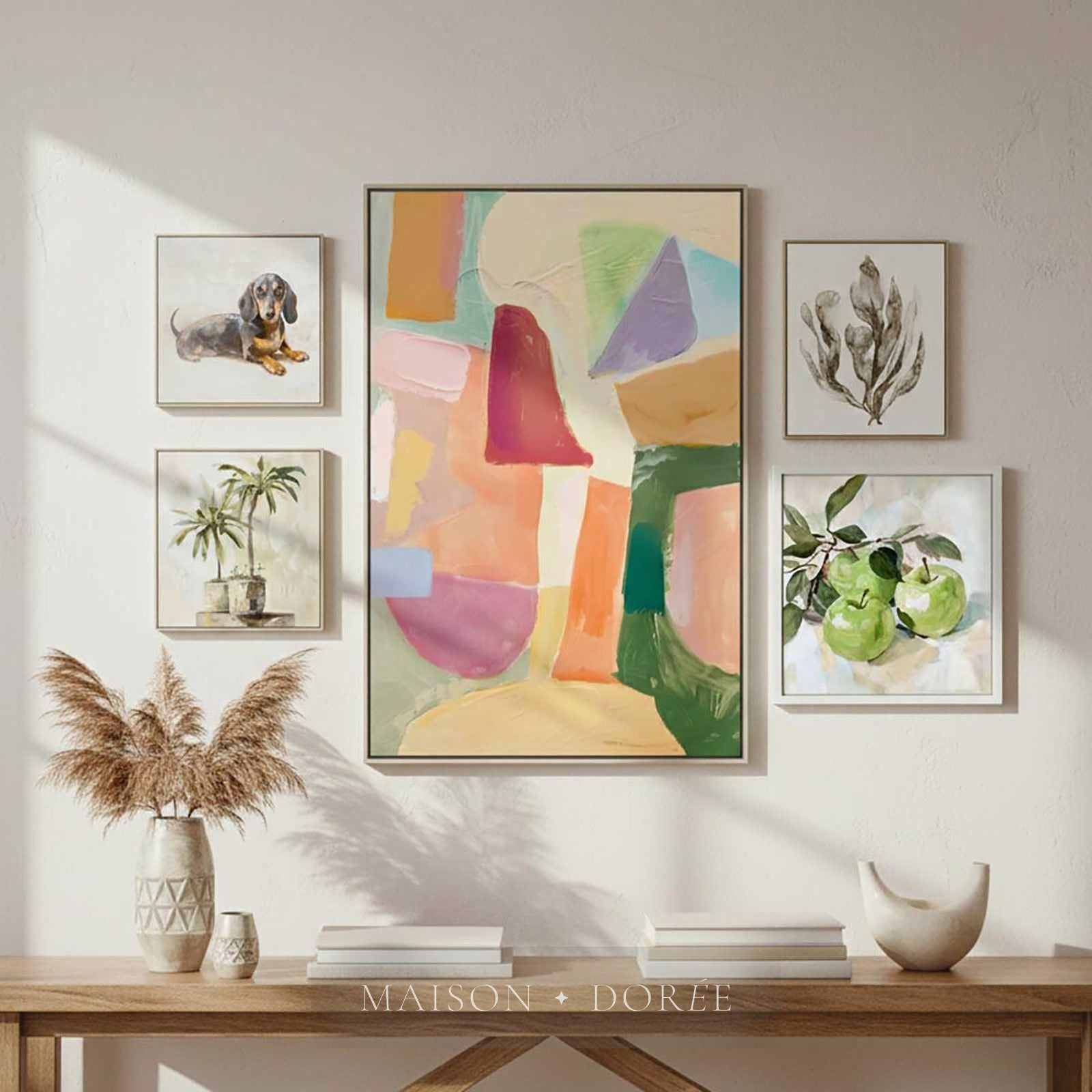 Playful Balance Wall Art 82.5 x 122.5cm - view 2