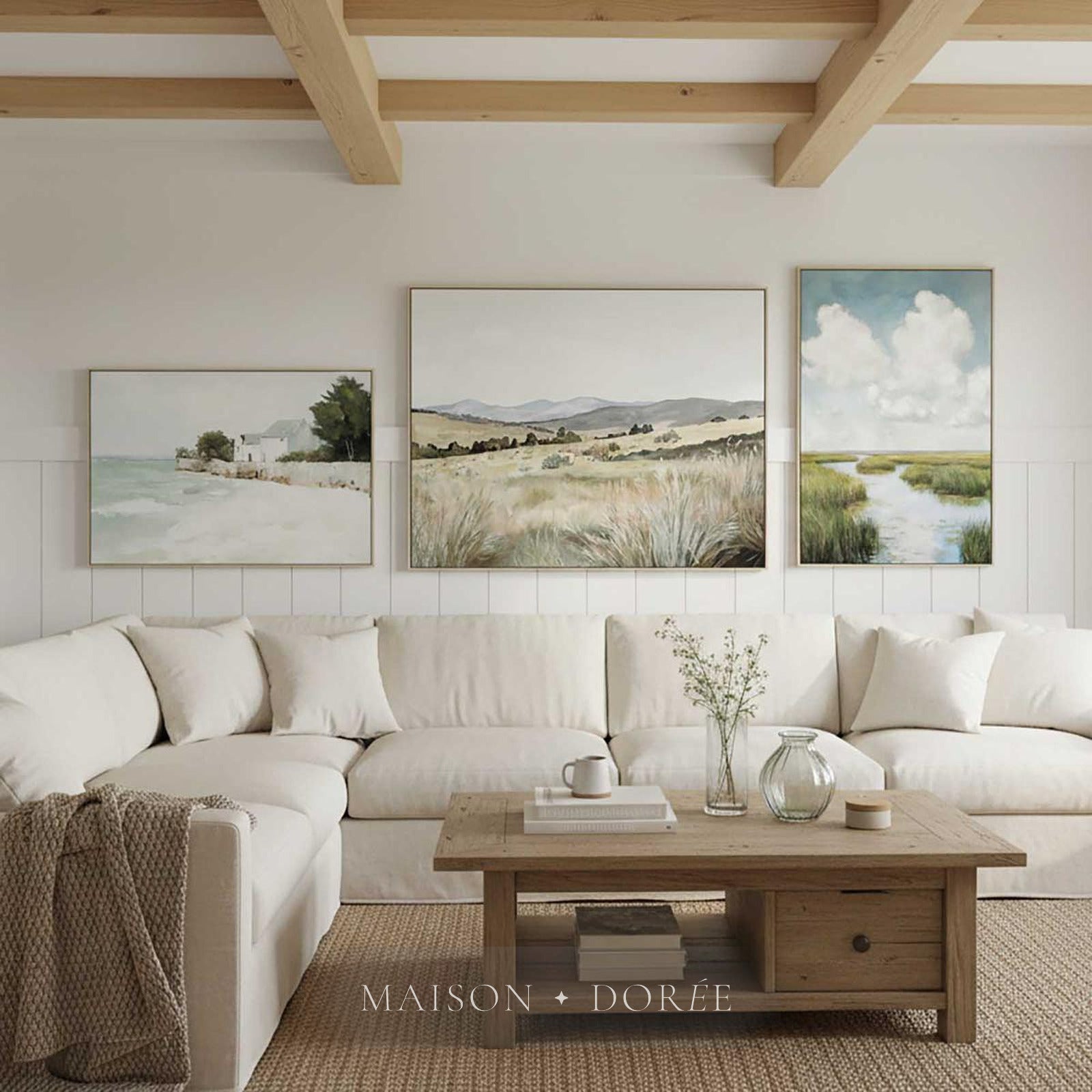 Still Horizons Wall Art 82.5 x 122.5cm - view 2