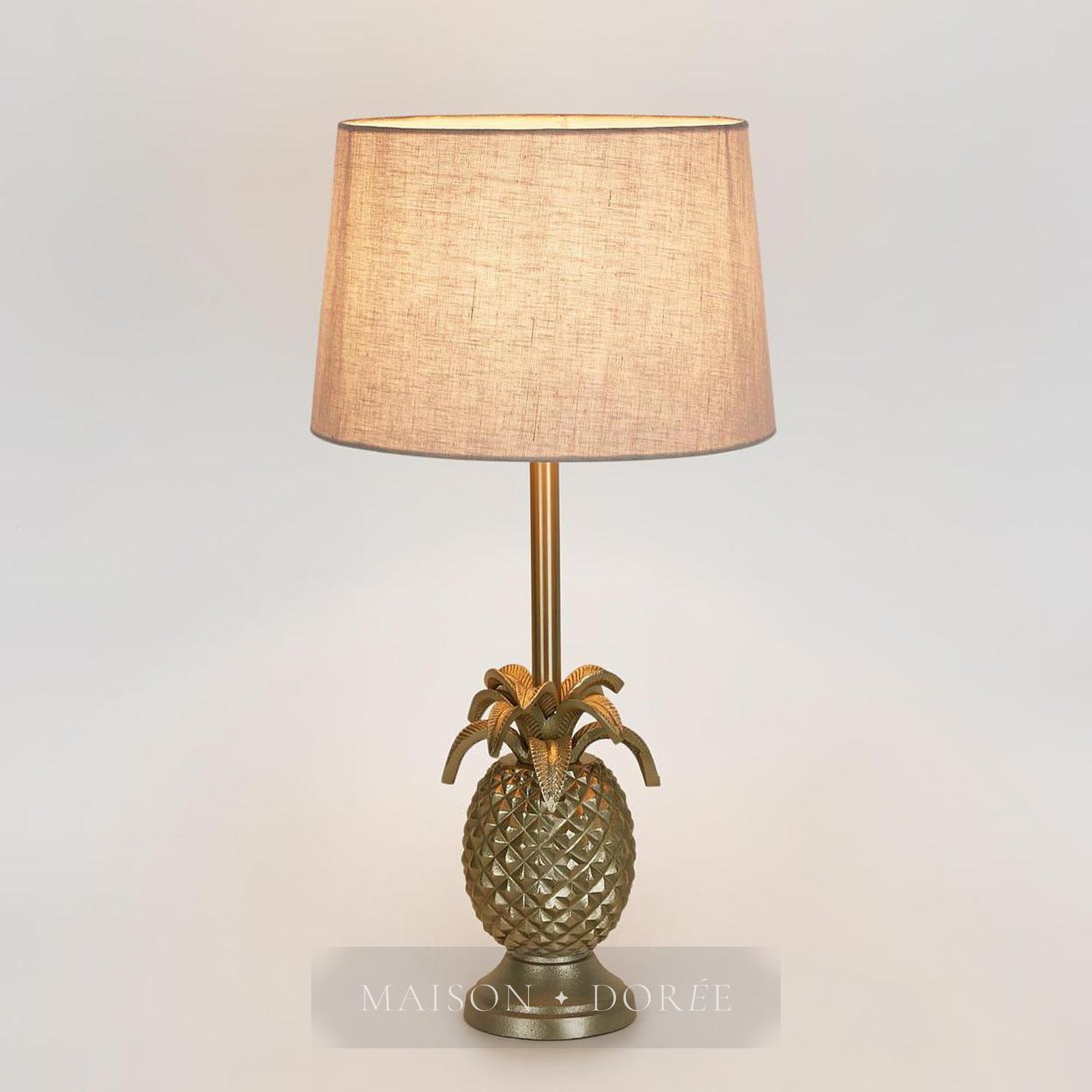 St Martin Table Lamp Base Antique Brass- Base Only