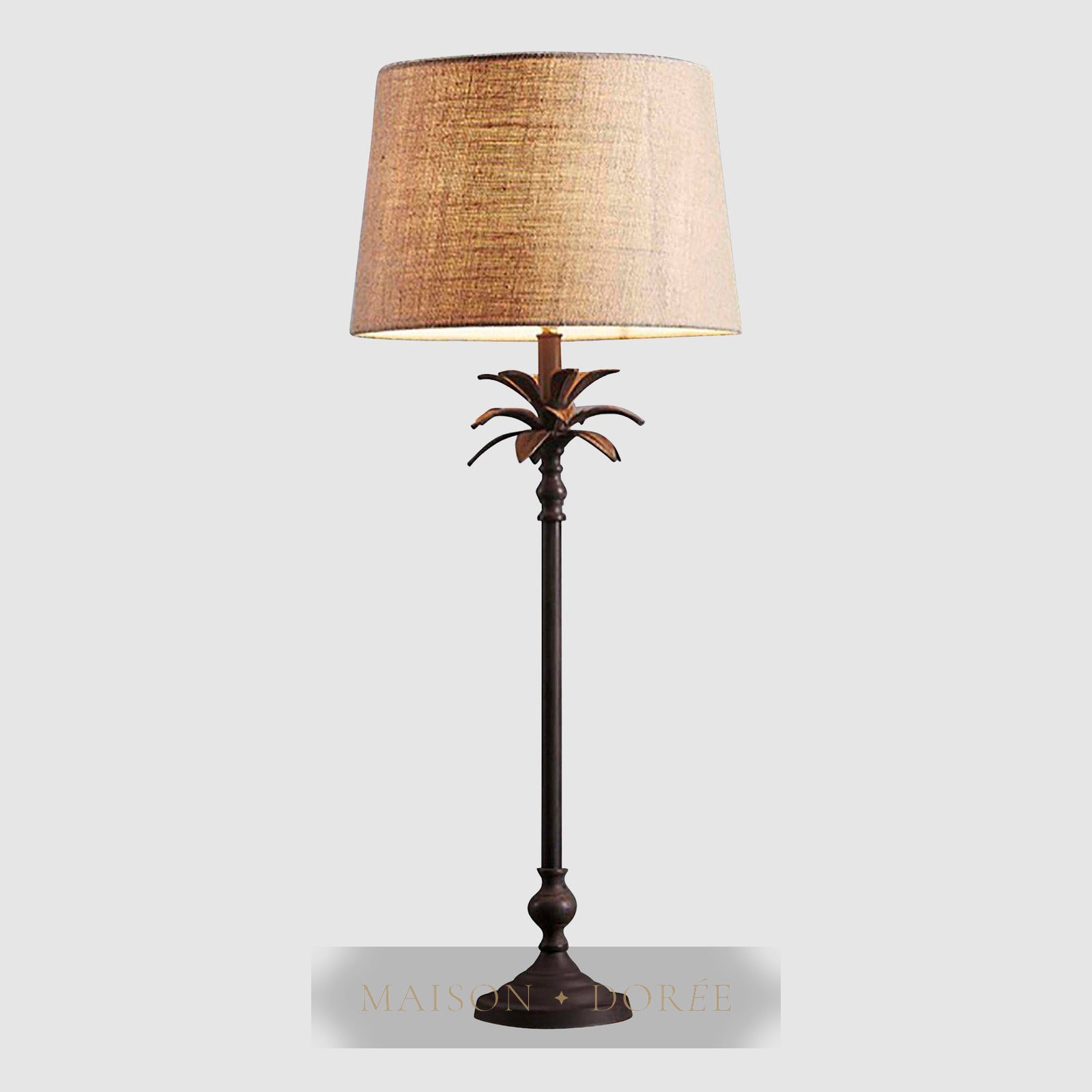 Casablanca Table Lamp Base Bronze- Base Only