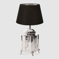 Kensington Table Lamp Base Large Shiny Nickel- Base Only