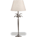Casablanca Table Lamp Base Antique Silver- Base Only