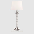Bahama Table Lamp Base Small Silver- Base Only
