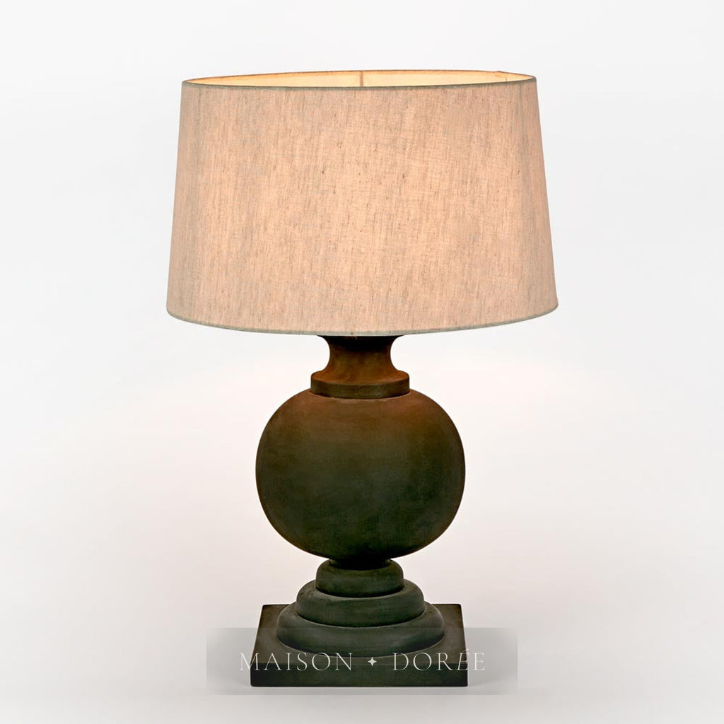 Coach Table Lamp Base Black- Base Only
