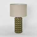 Condotti Green Table Lamp & Shade