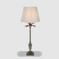 Palm Springs Table Lamp Base Silver- Base Only