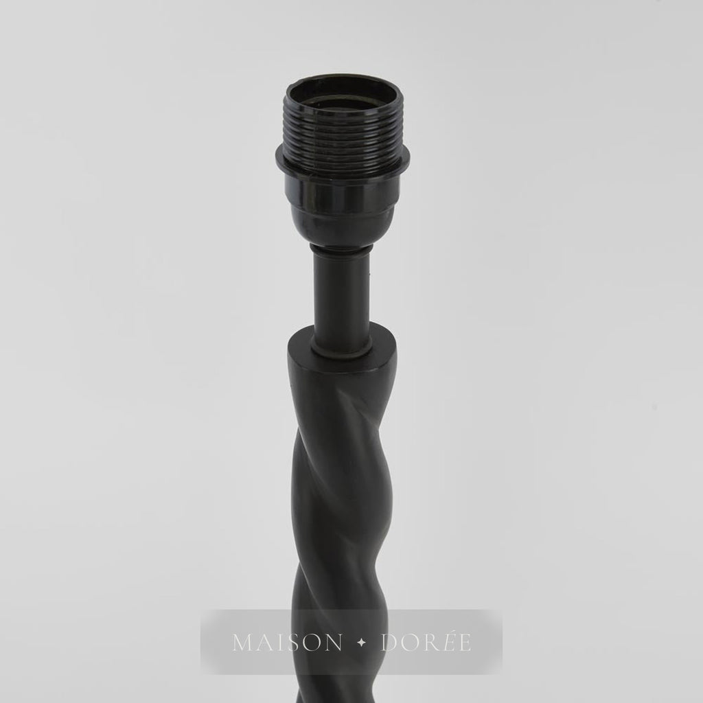 Papillon Floor Lamp Base Black - Base Only