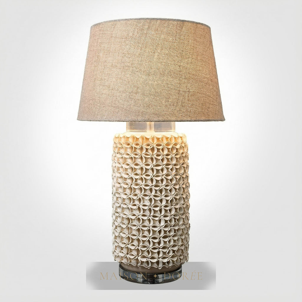 Newland Ceramic Table Lamp Base Cream- Base Only