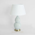 Terrigal Ceramic Pale Blue Table Lamp & Shade