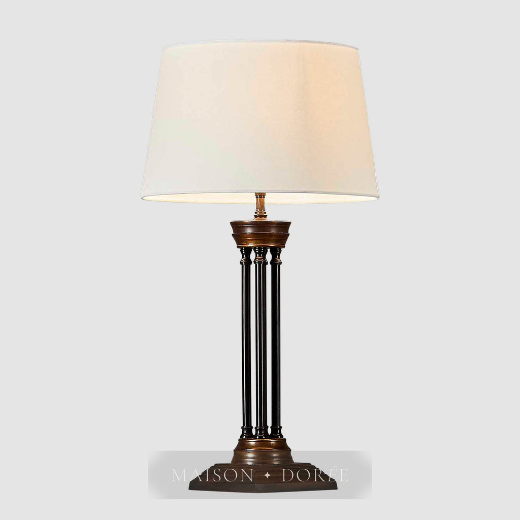 Hudson Table Table Lamp Base Bronze- Base Only