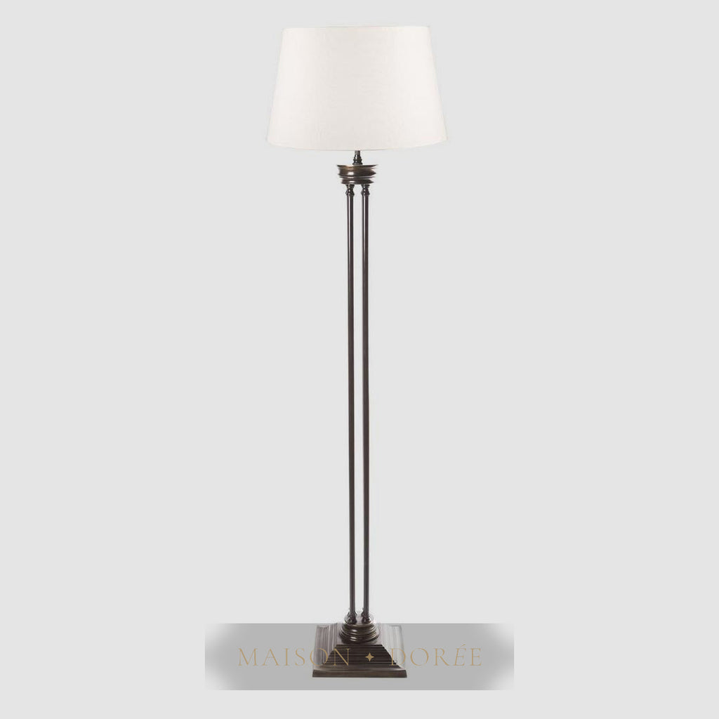 Hudson Floor Lamp Base Bronze- Base Only