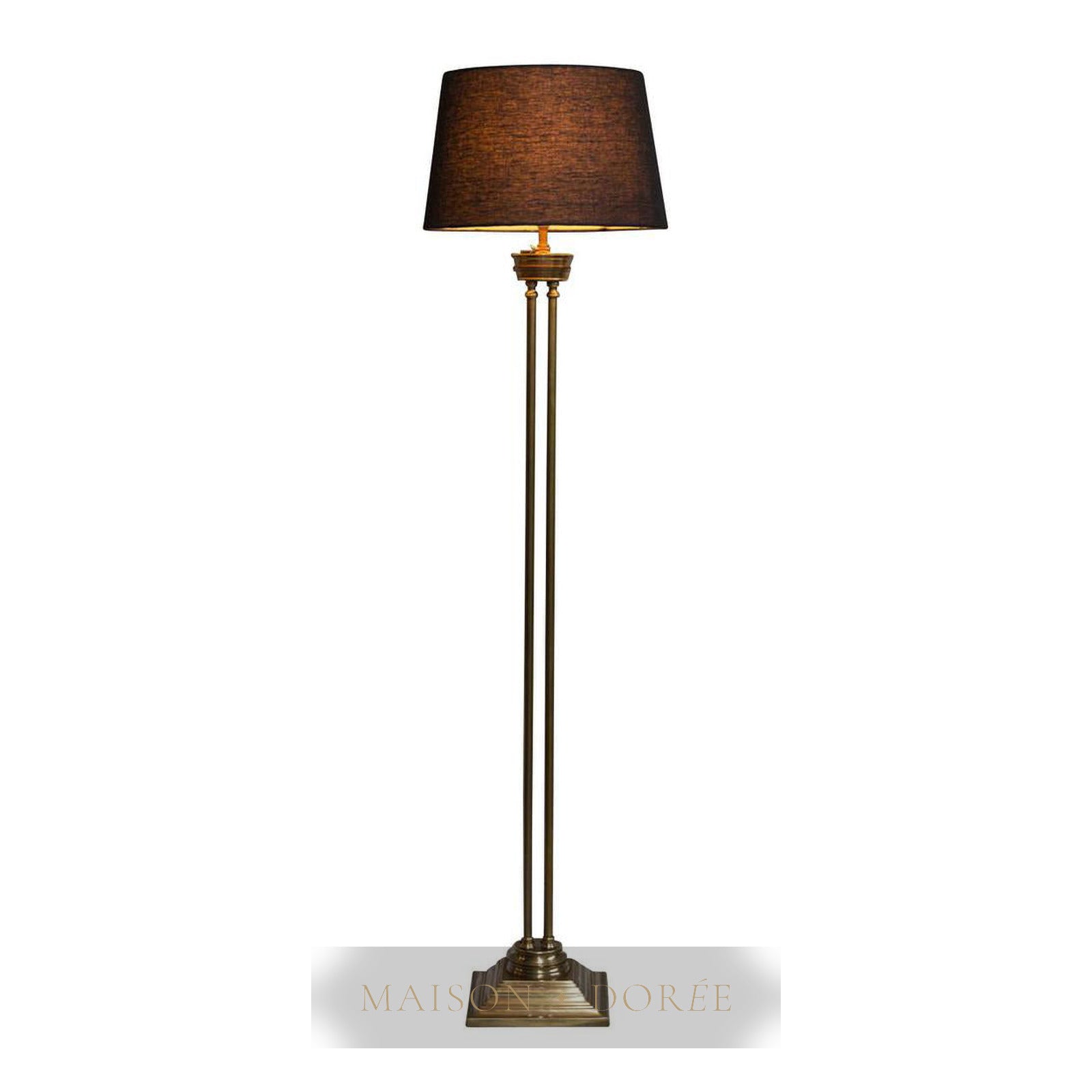 Hudson Floor Lamp Base Bronze- Base Only