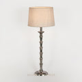 Jordan Table Lamp Base Antique Silver- Base Only