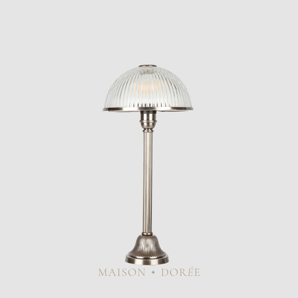 Fraser Table Lamp Antique Silver