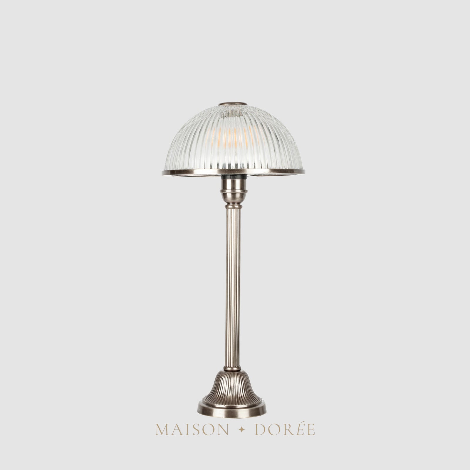 Fraser Table Lamp Antique Silver