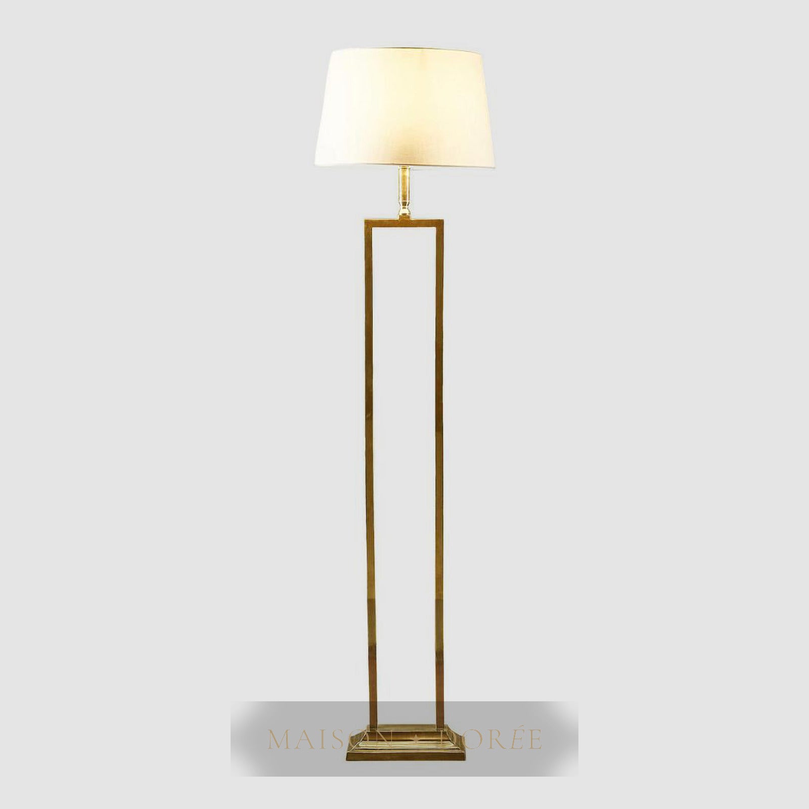 Hamilton Floor Lamp Antique Brass — Antique Brass