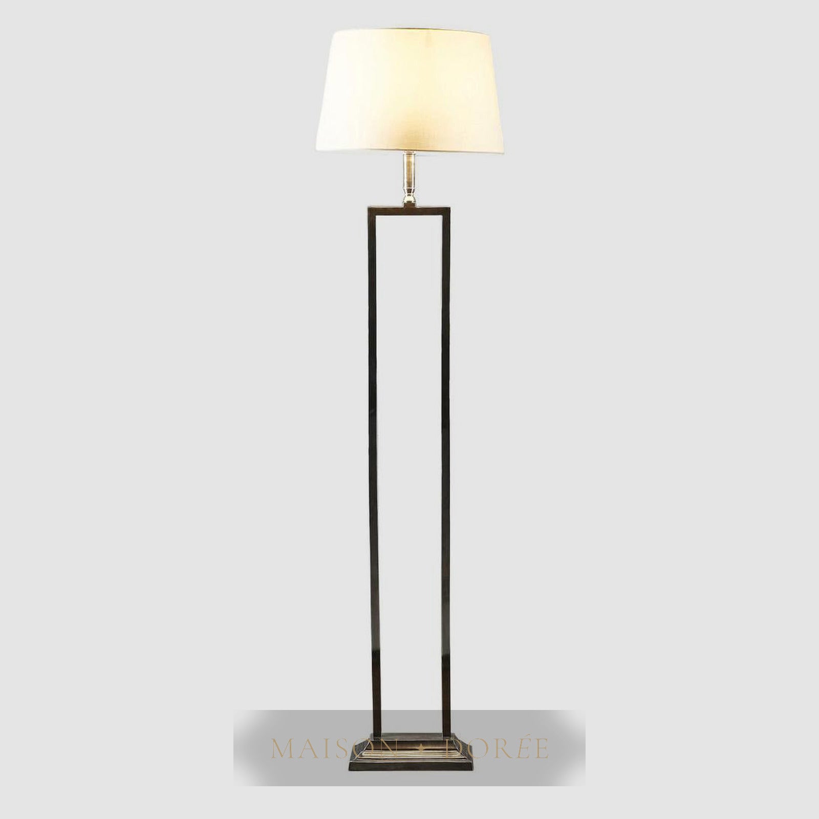 Hamilton Floor Lamp Antique Silver