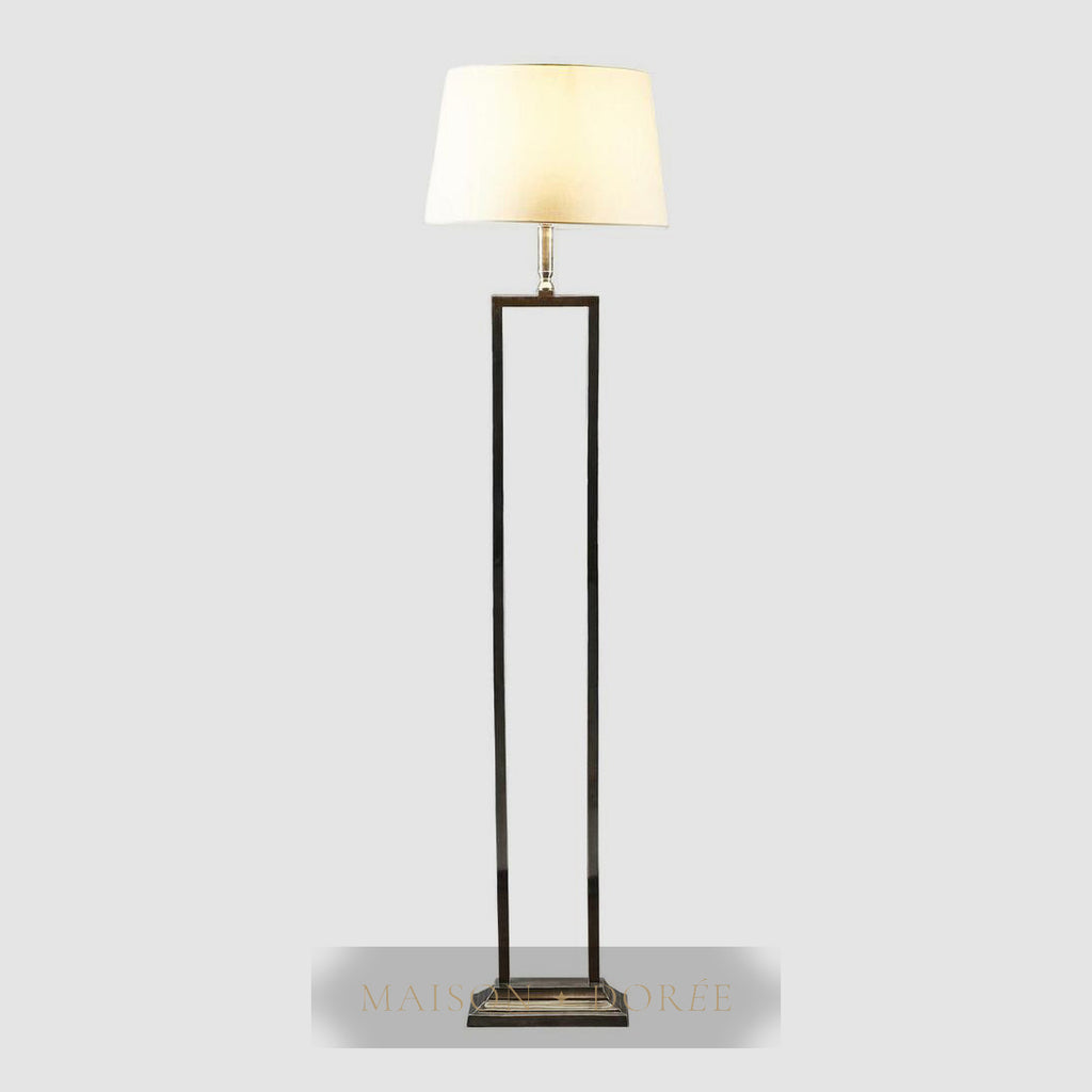 Hamilton Floor Lamp Antique Silver