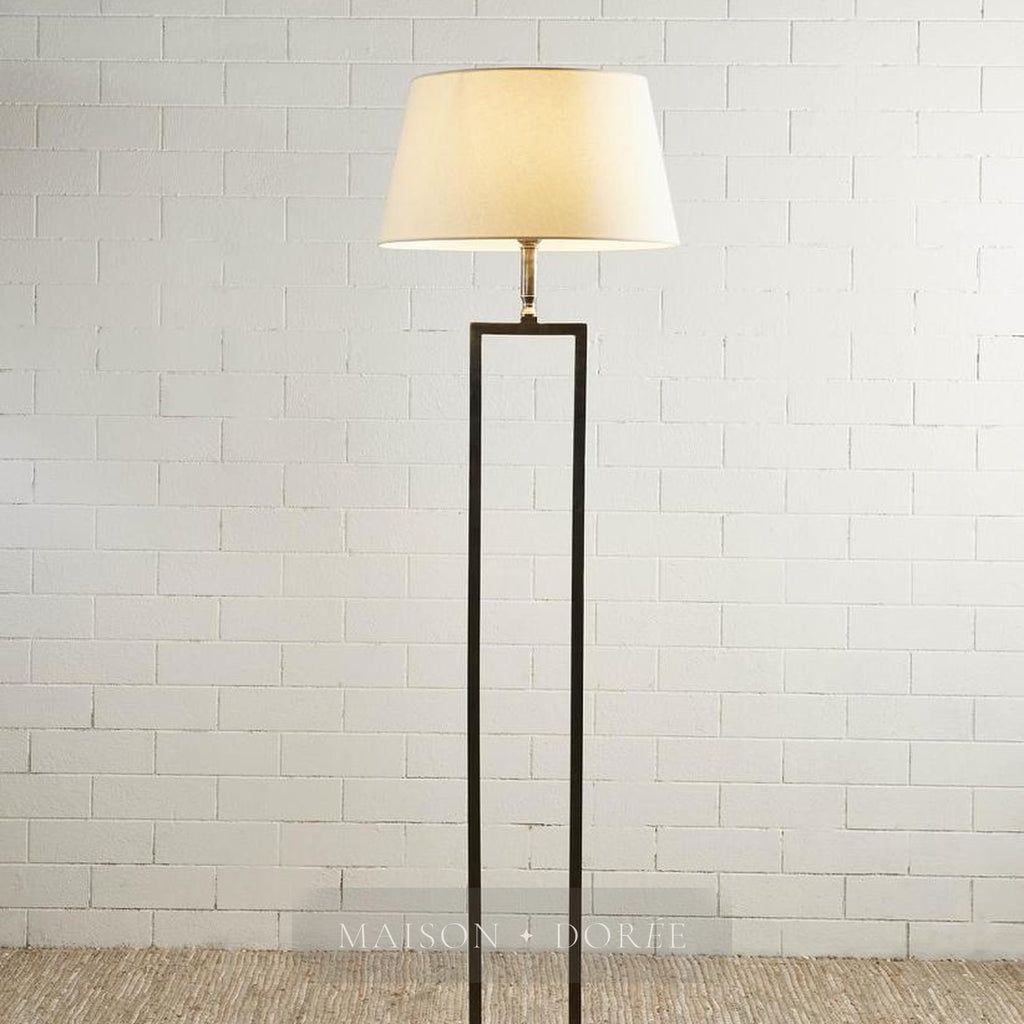 Hamilton Floor Lamp Antique Silver