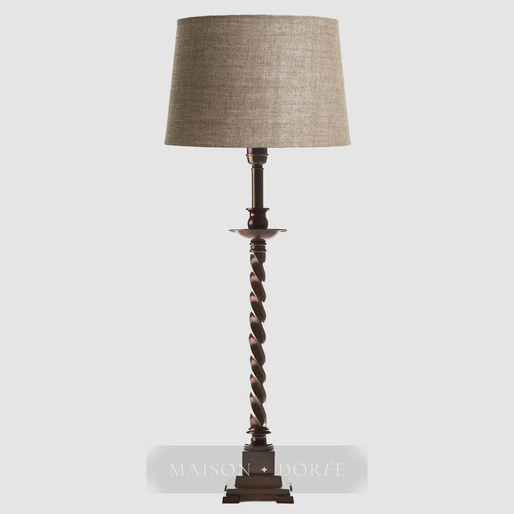 Roxbury Table Lamp Base Bronze- Base Only