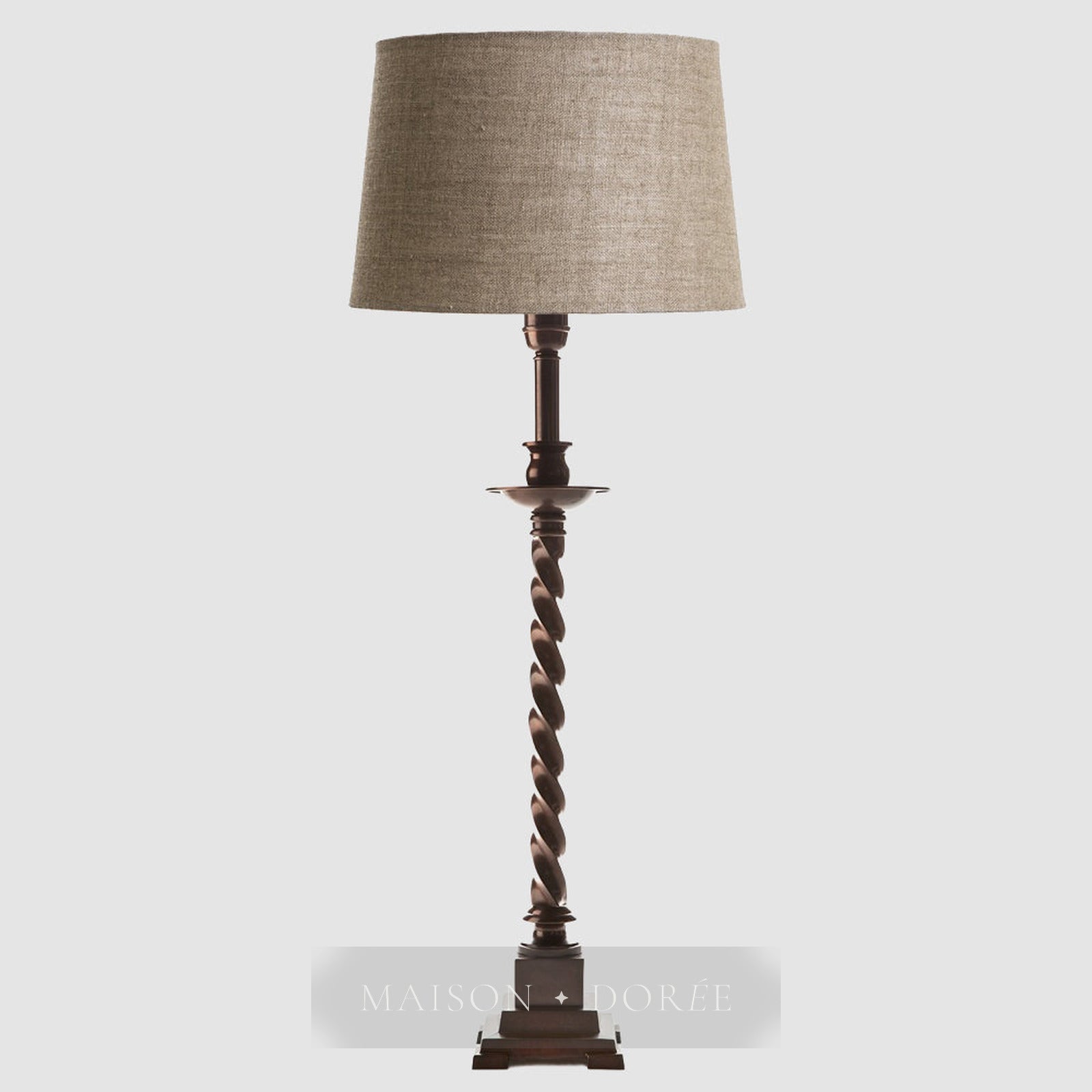 Roxbury Table Lamp Base Bronze- Base Only