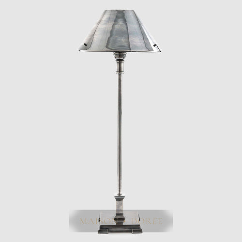 Bruxelles Table Lamp Antique Silver