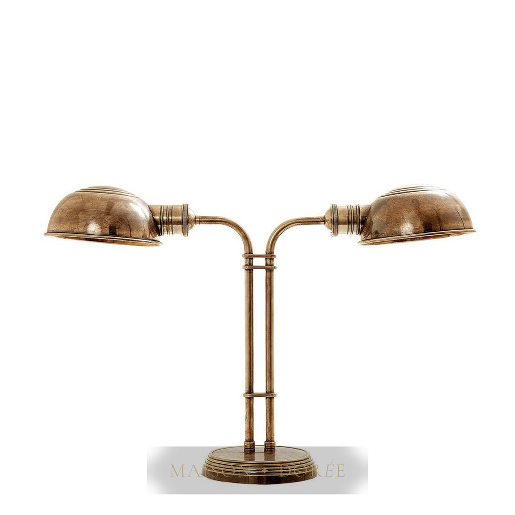 Picardy Table Lamp Antique Brass