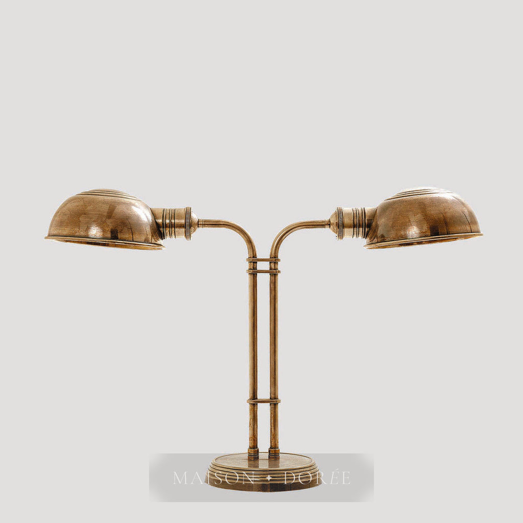 Picardy Table Lamp Antique Brass