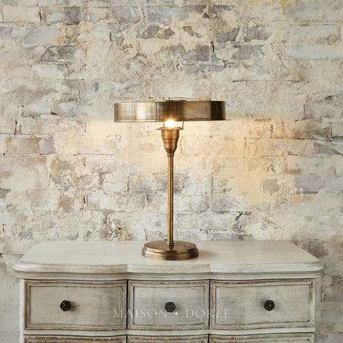 Bankstown Table Lamp Large Antique Brass