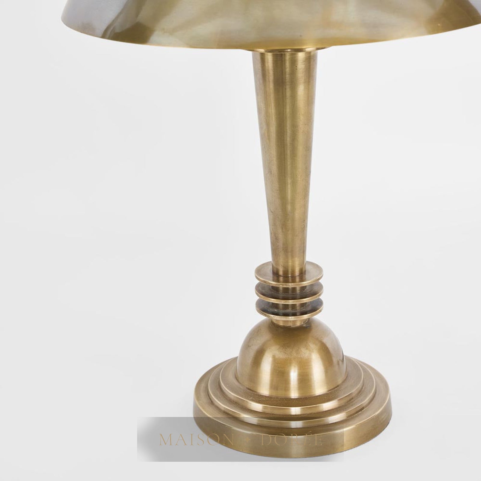Como Table Lamp Antique Brass