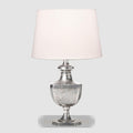 Albany Table Lamp Base Antique Silver- Base Only