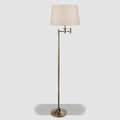 Macleay Floor Lamp Base Antique Brass- Base Only — Antique Brass