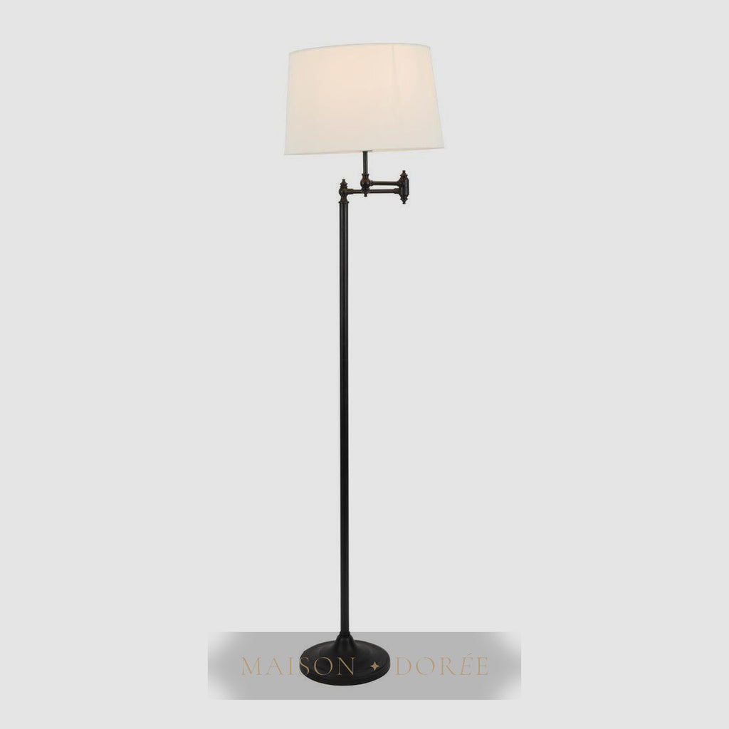 Macleay Floor Lamp Base Matte Black- Base Only