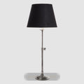 Davenport Table Lamp Base Antique Silver- Base Only