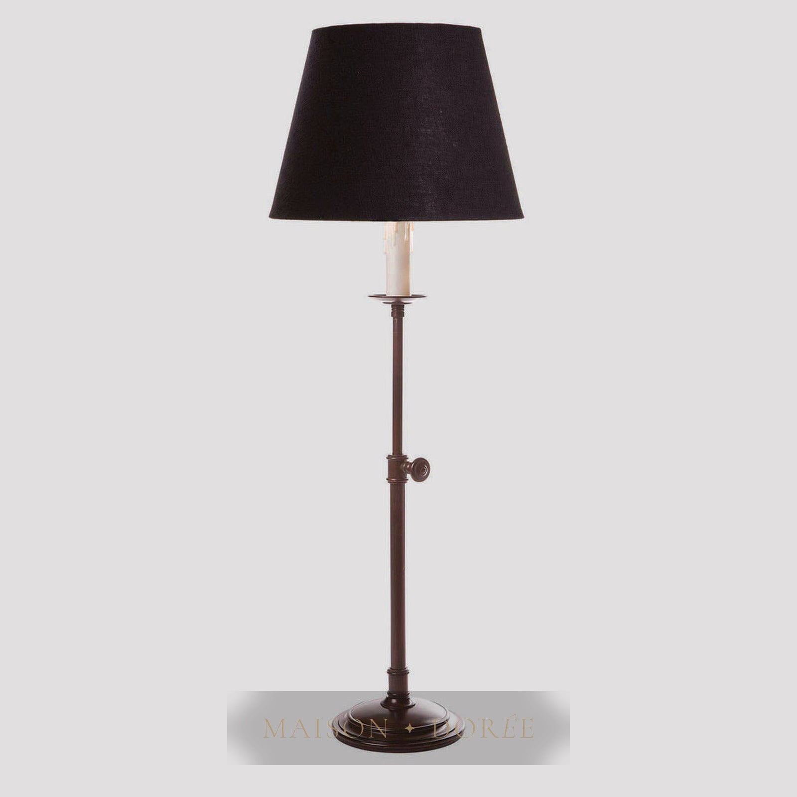 Davenport Table Lamp Base Bronze- Base Only