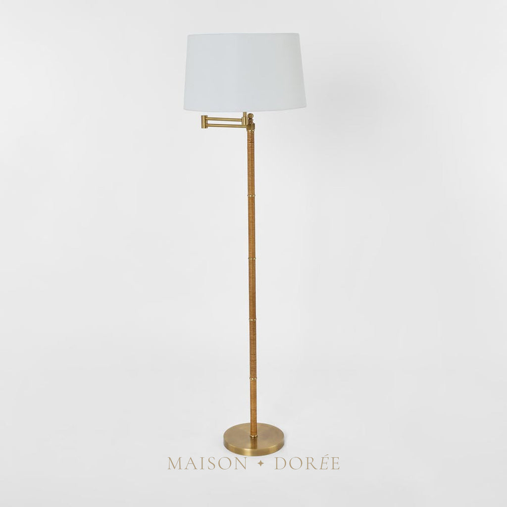 Cody Floor Lamp Bass Brass - Base Only — Brass