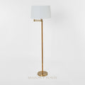 Cody Floor Lamp Bass Brass - Base Only — Brass