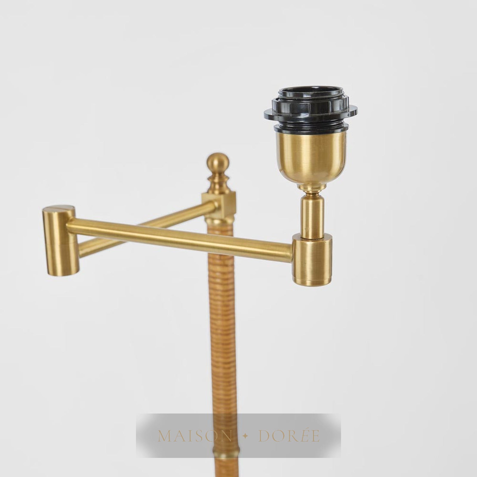 Cody Floor Lamp Bass Brass - Base Only